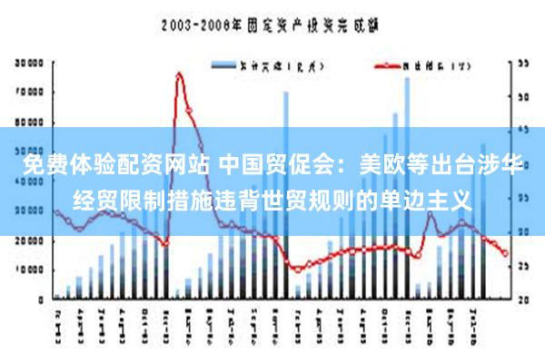 免费体验配资网站 中国贸促会：美欧等出台涉华经贸限制措施违背世贸规则的单边主义