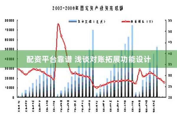 配资平台靠谱 浅谈对账拓展功能设计