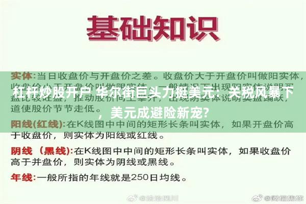 杠杆炒股开户 华尔街巨头力挺美元：关税风暴下，美元成避险新宠?